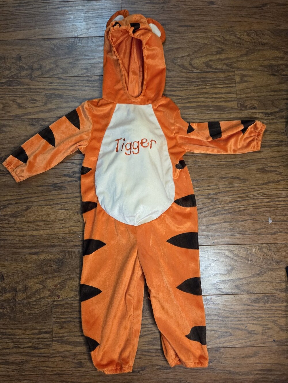 Disney Baby Tigger Plush Costume With Padded Belly 18-24 Months Winnie The Pooh